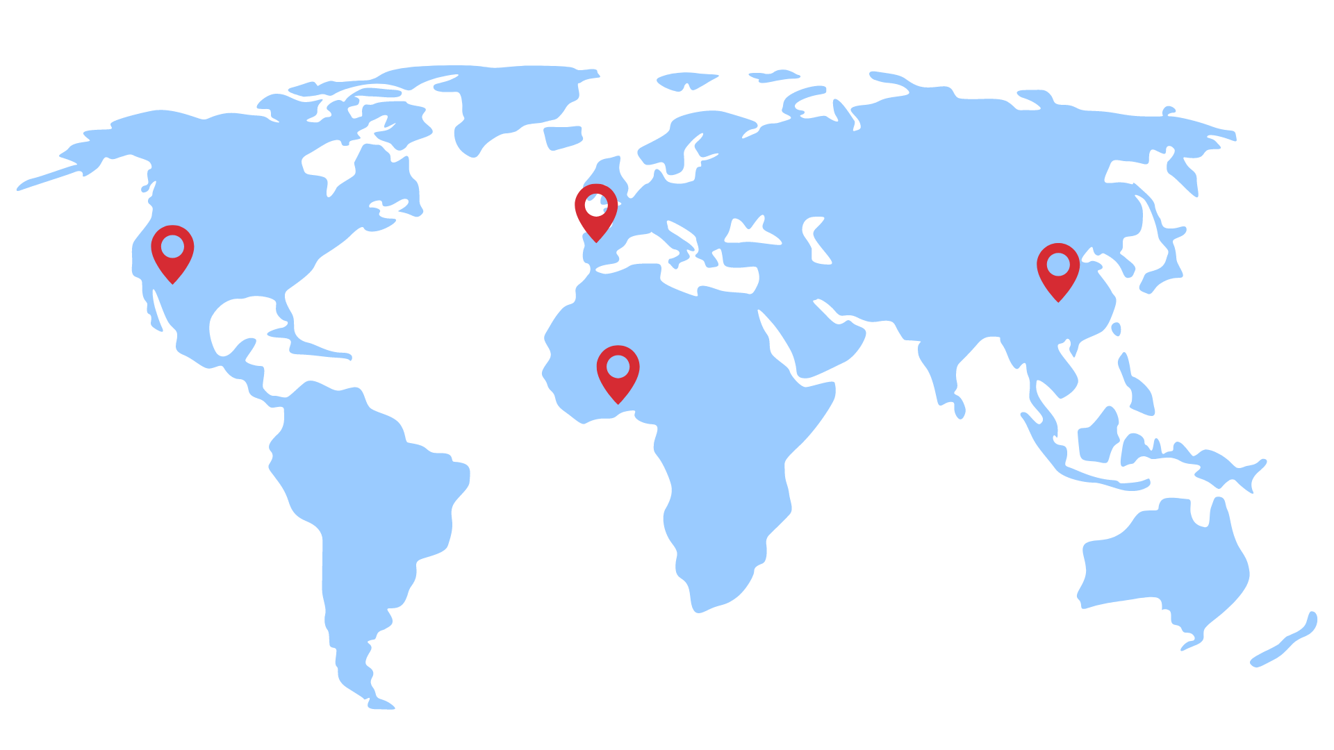 Our team map